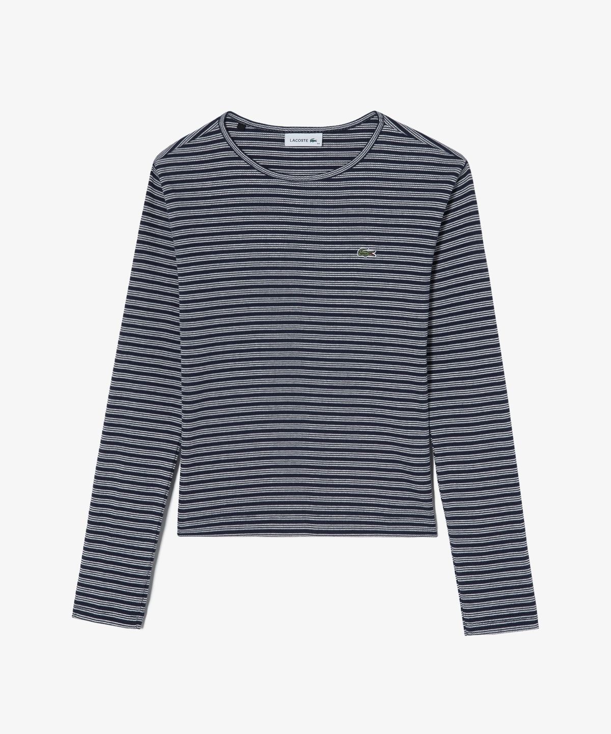 라코스테(LACOSTE) 여성 립 멀티 스트라이프 티셔츠 TF410E-56N 166