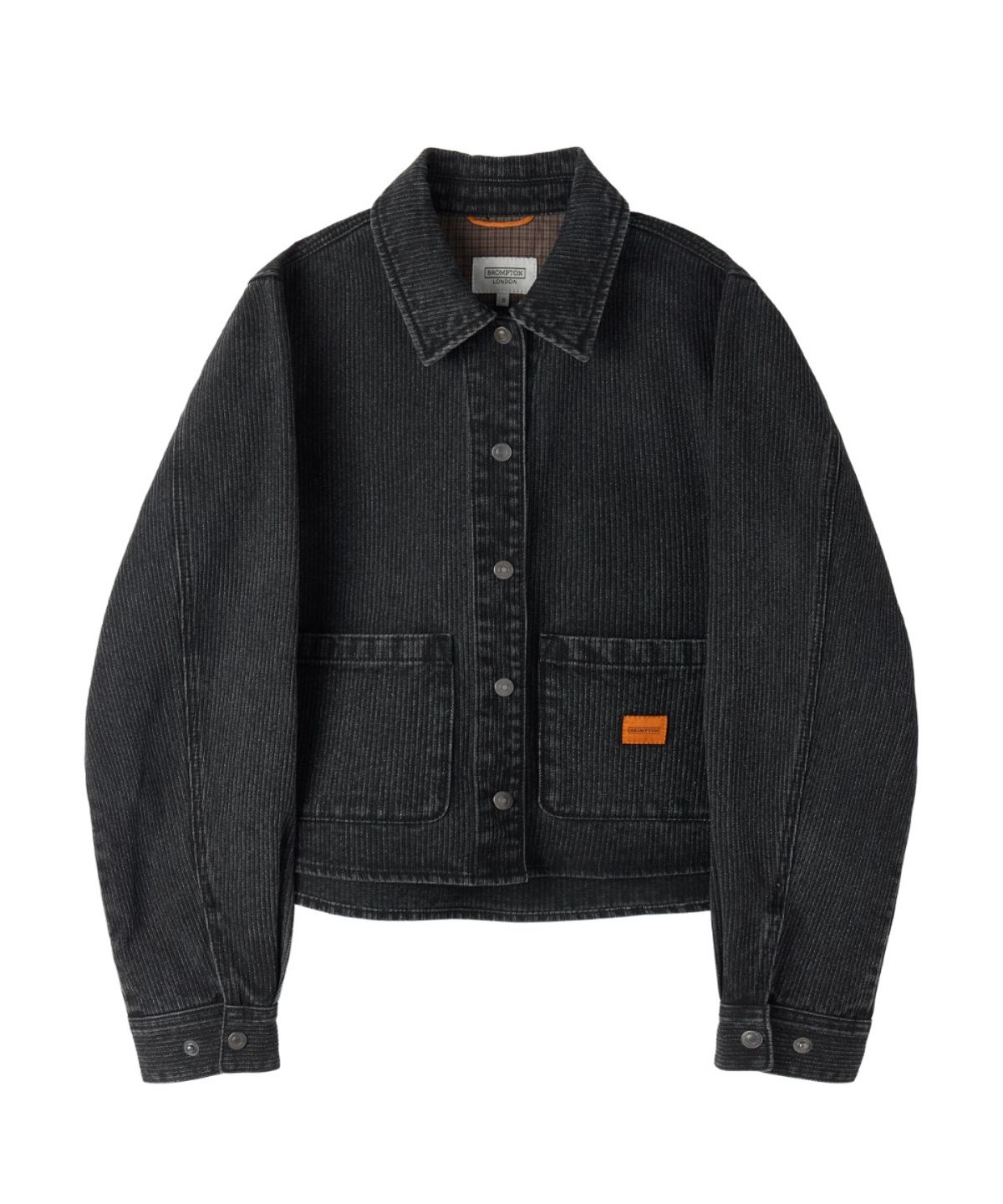 브롬톤 런던(BROMPTON LONDON) W DENIM SHIRTKET - BLACK (P263WSH460)