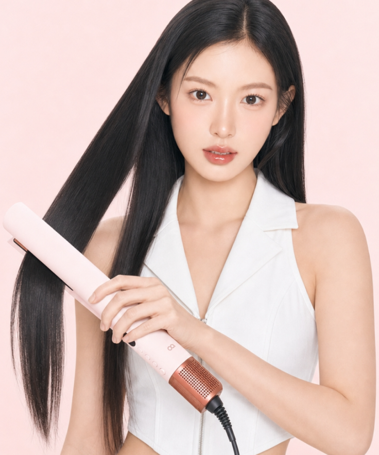 에어스트레이트 매직기 헤어스타일러 스트레이트너 드라이기