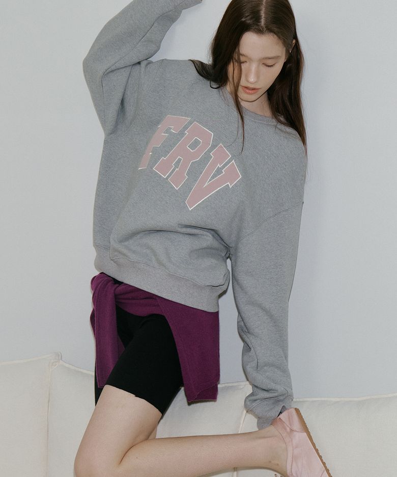 FRV logo sweatshirt [FRFA05LT01]_Gray