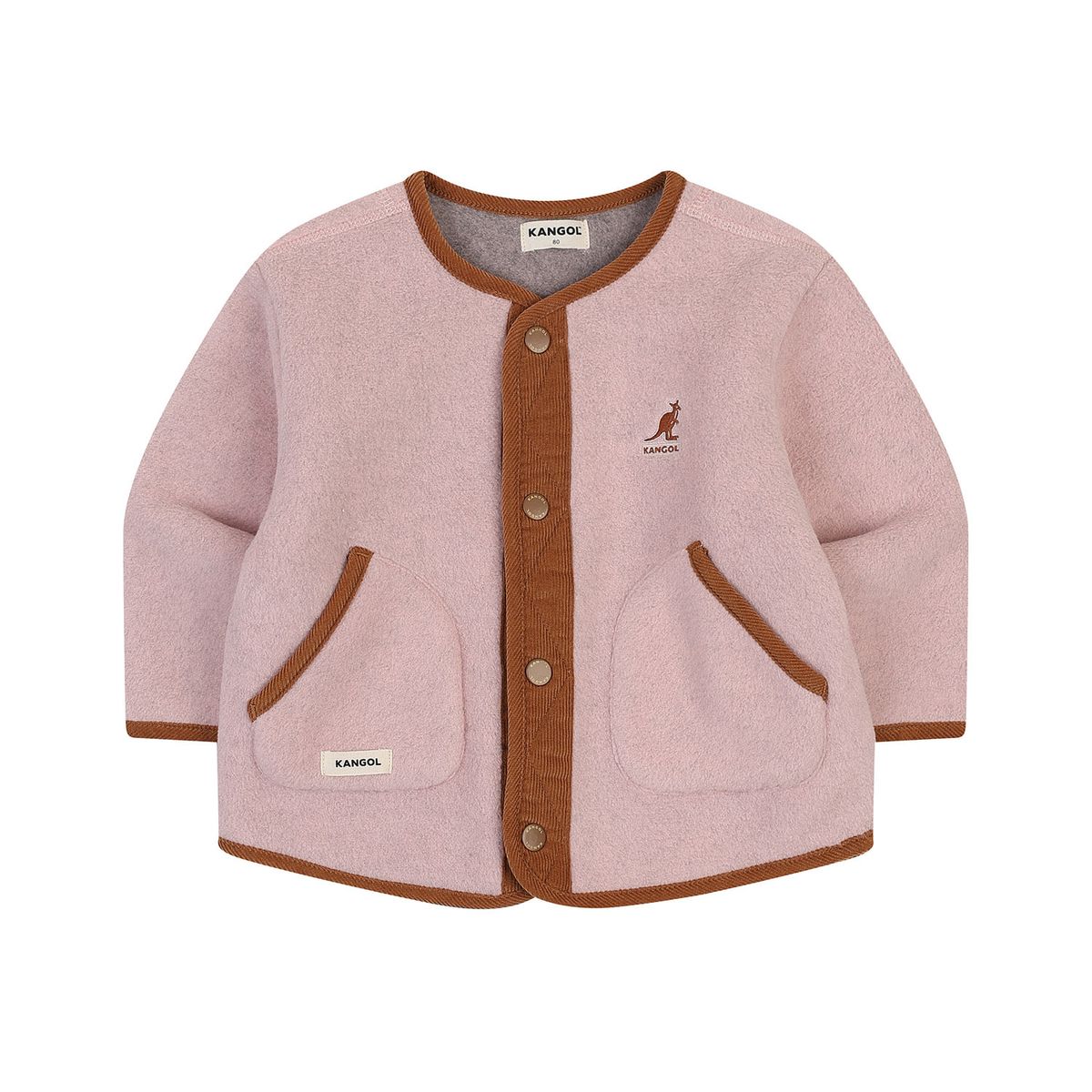 캉골키즈(KANGOL KIDS) [베이비] 플리스 점퍼 SD 0A10 핑크