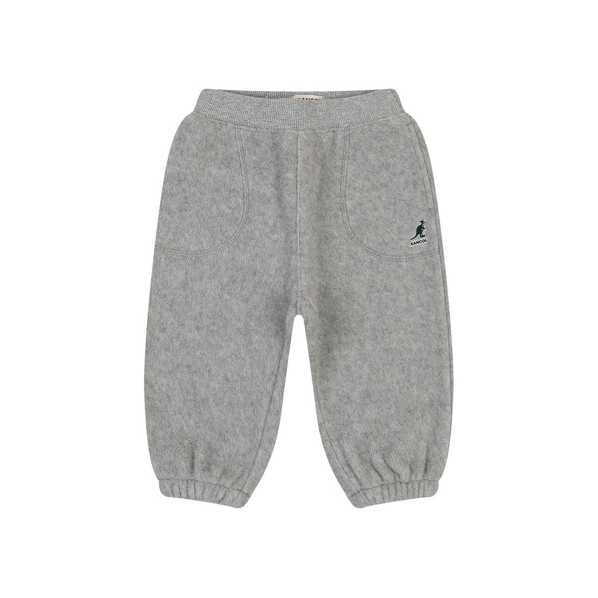 캉골키즈(KANGOL KIDS) [베이비] 플리스 조거팬츠 SD 0A10 멜란지 그레이