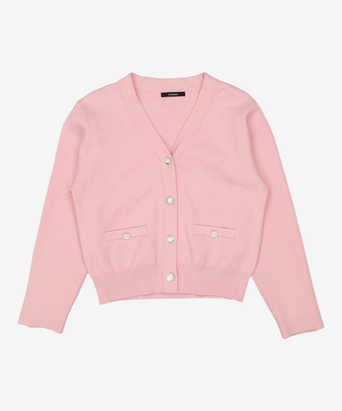 룩캐스트(LOOKAST) 핑크 카시나 가디건 / PINK CASINA CARDIGAN XL