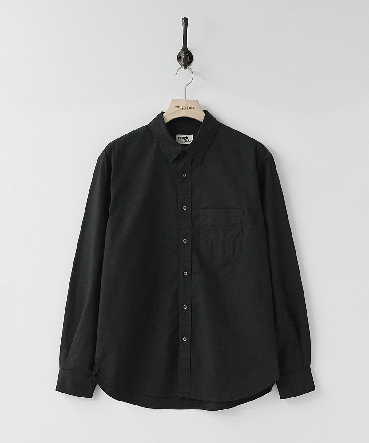 러프사이드(ROUGHSIDE) Unit Shirt Black
