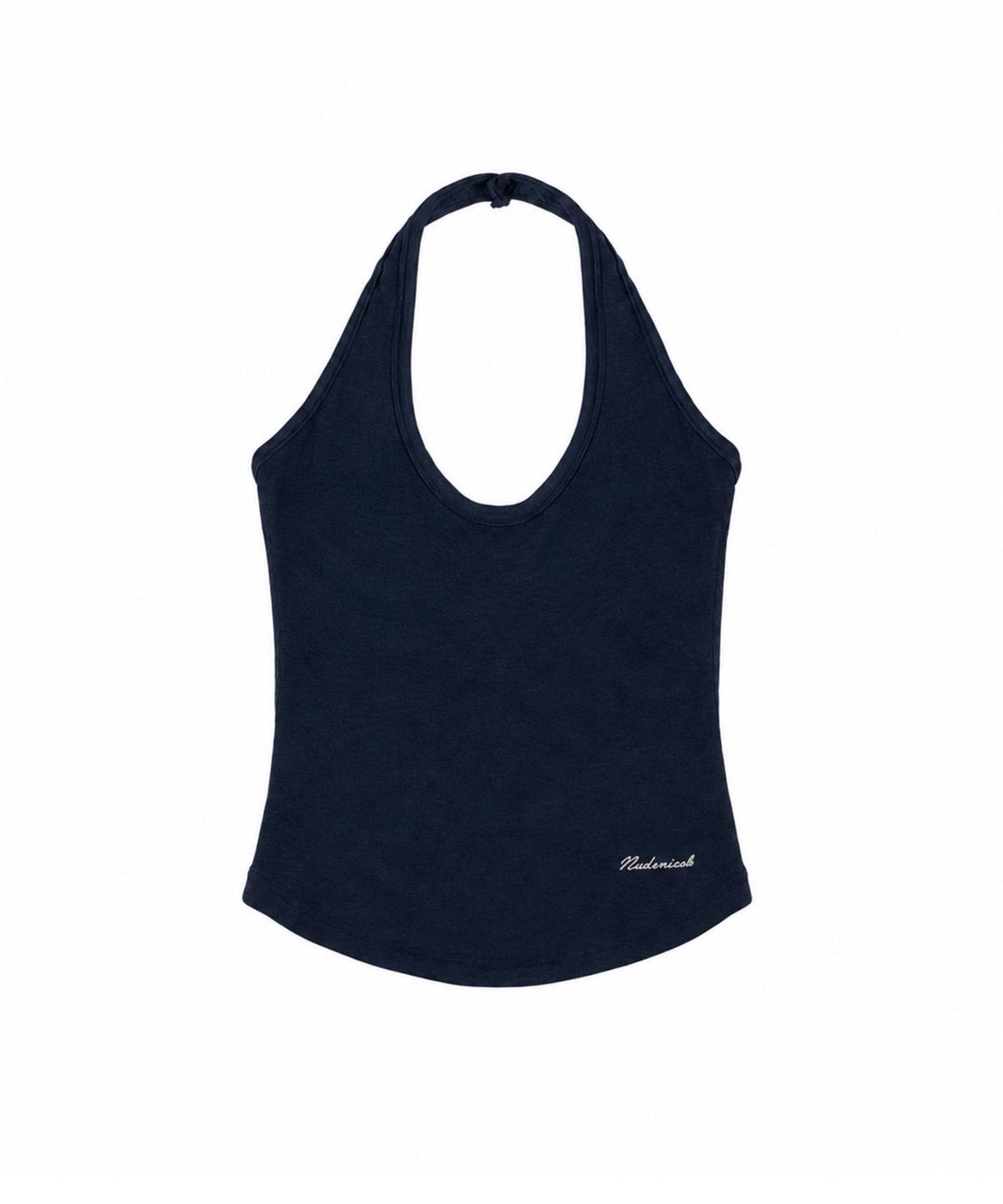 닉앤니콜(NICK&NICOLE) DEEP HALTER TOP_NAVY