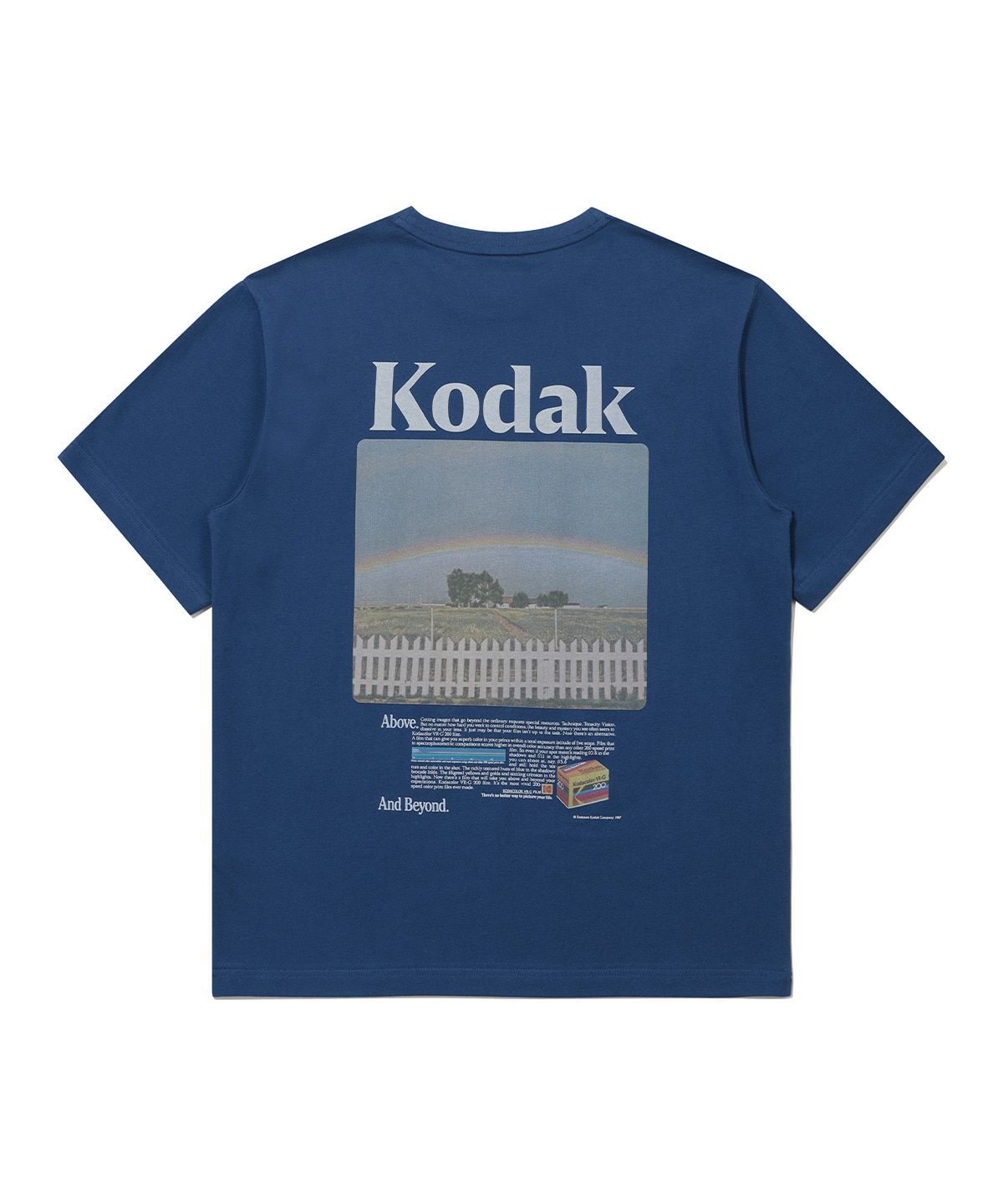 코닥(KODAK) 씨너리 반팔 티셔츠 NAVY