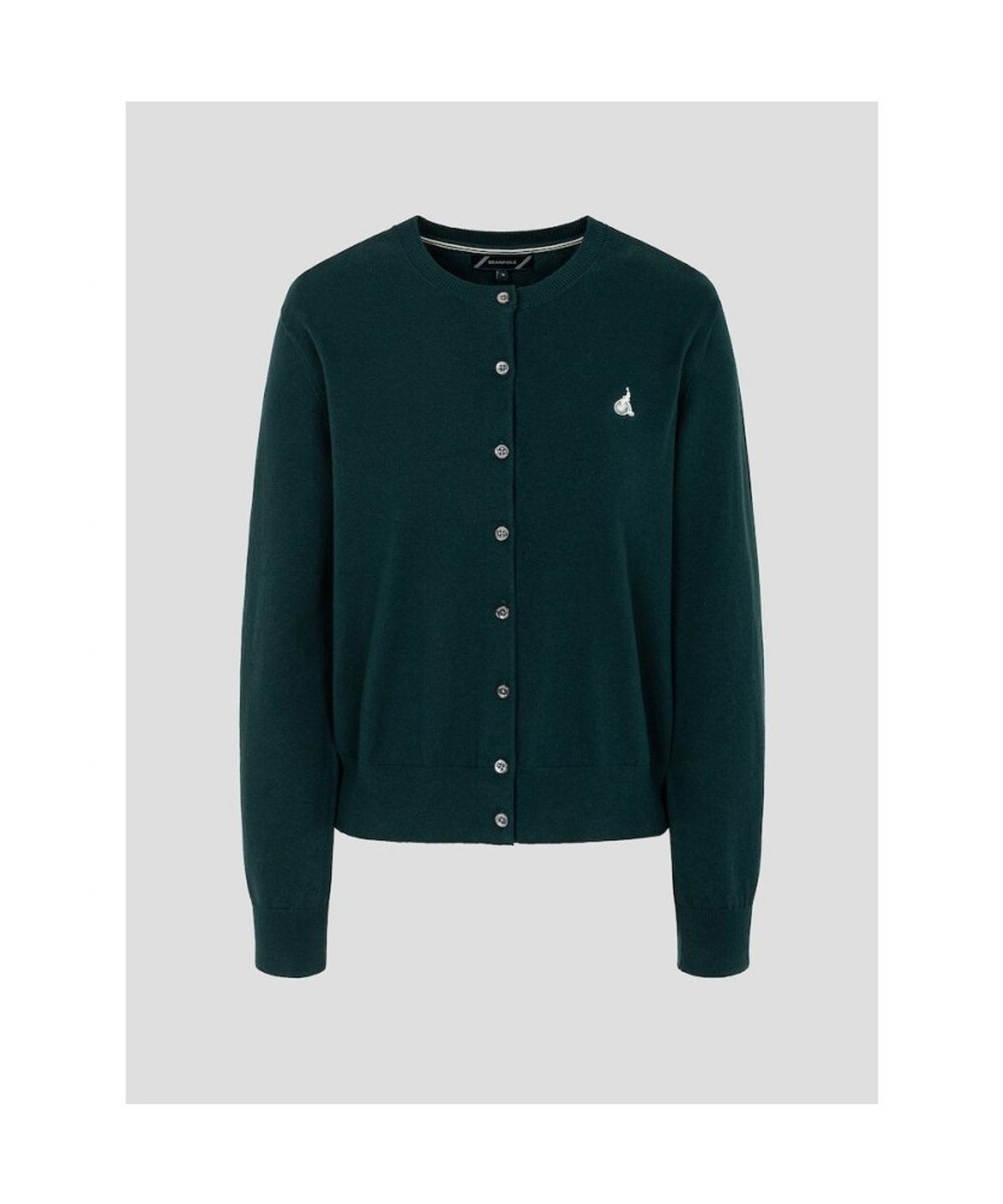 빈폴 레이디스(BEANPOLE LADIES) [Essential] 라운드넥 카디건  그린 (BF685AE90M)