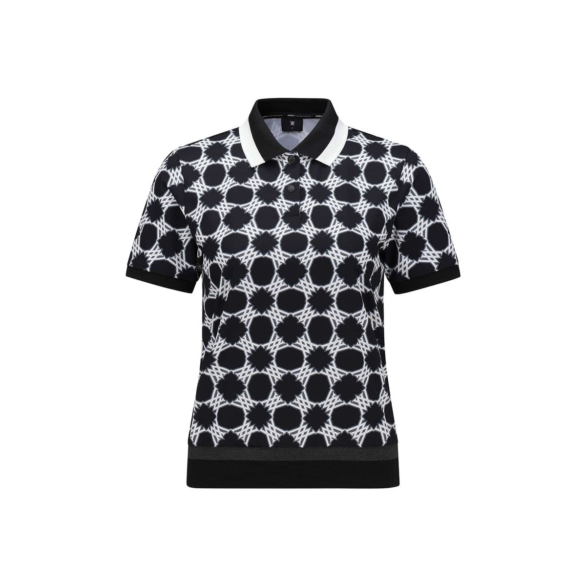 어뉴골프(ANEW GOLF) WOMEN TRANSITION SHORT SLEEVE T-SHIRTS_BK