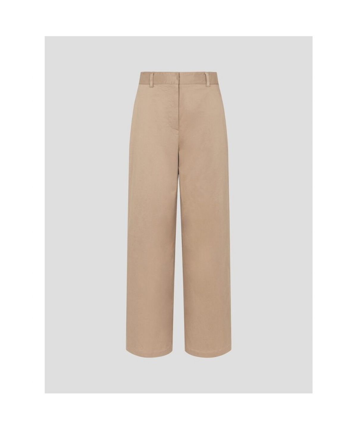 빈폴 레이디스(BEANPOLE LADIES) [Essential] 와이드 치노 팬츠  베이지 (BF6821E93A)