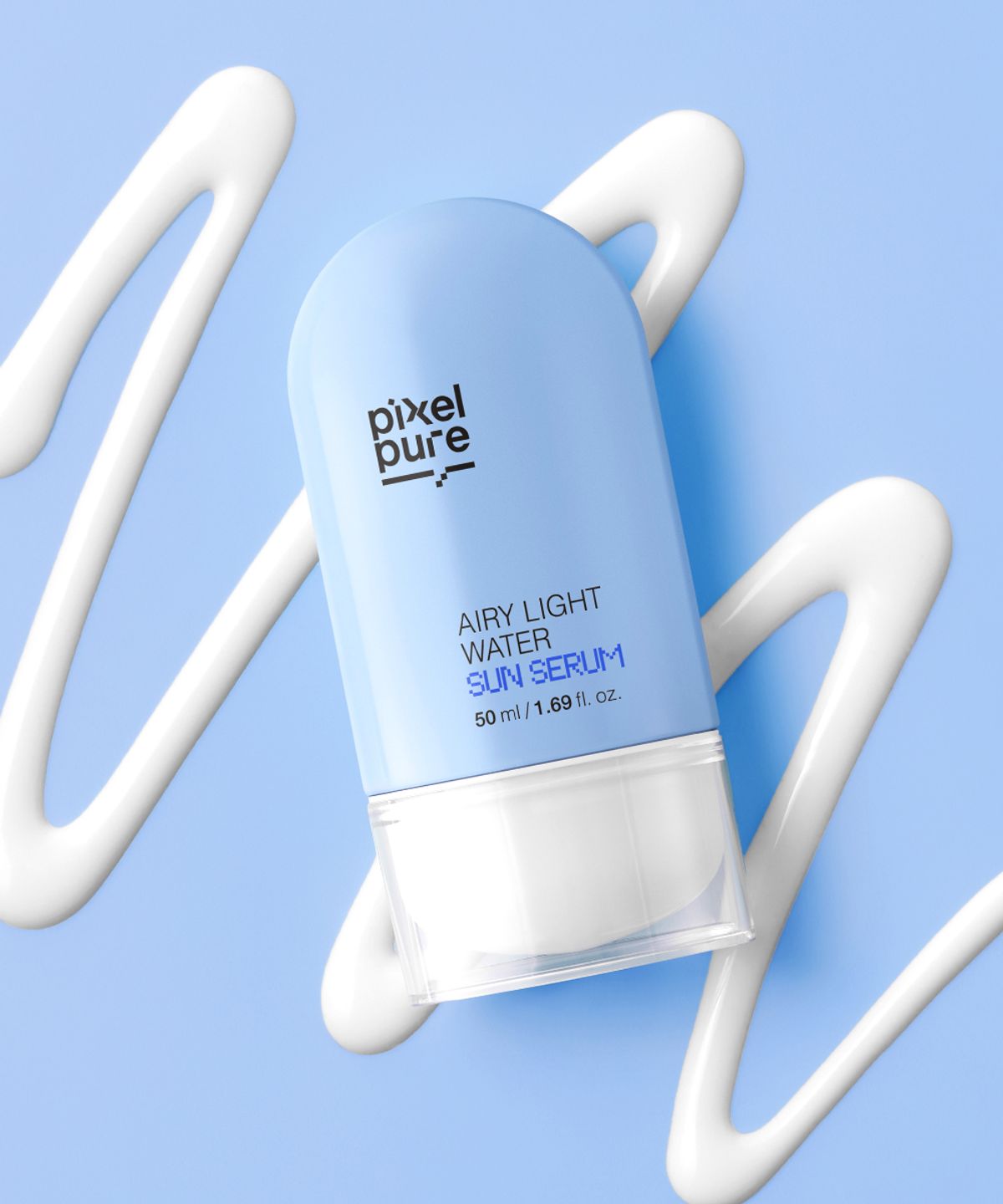 픽셀퓨어(PIXELPURE) 에어리 라이트 워터 선세럼 50ml