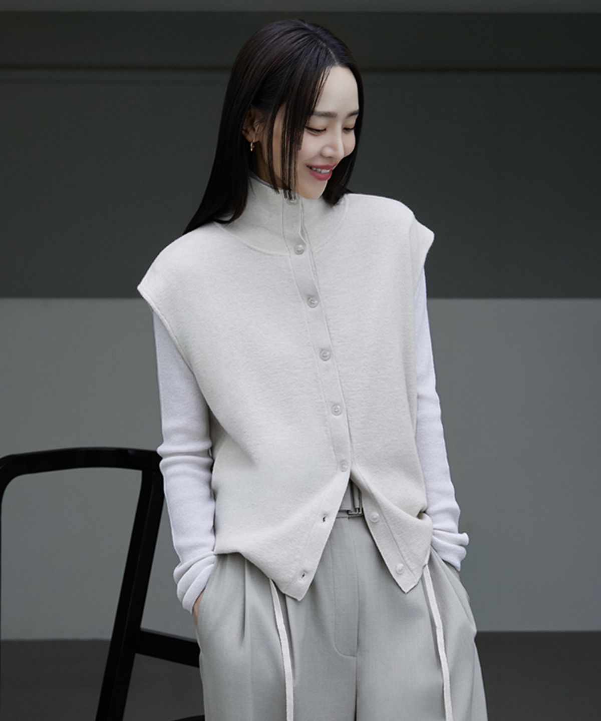 더엣지(THEATG) [3PACK] 26FW 하이넥 버튼 베스트