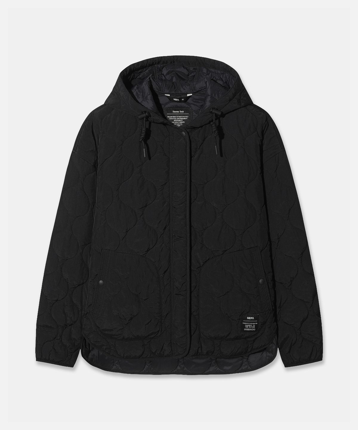 네파(NEPA) 7M60962 여성 써모퍼프 패딩 후디 자켓