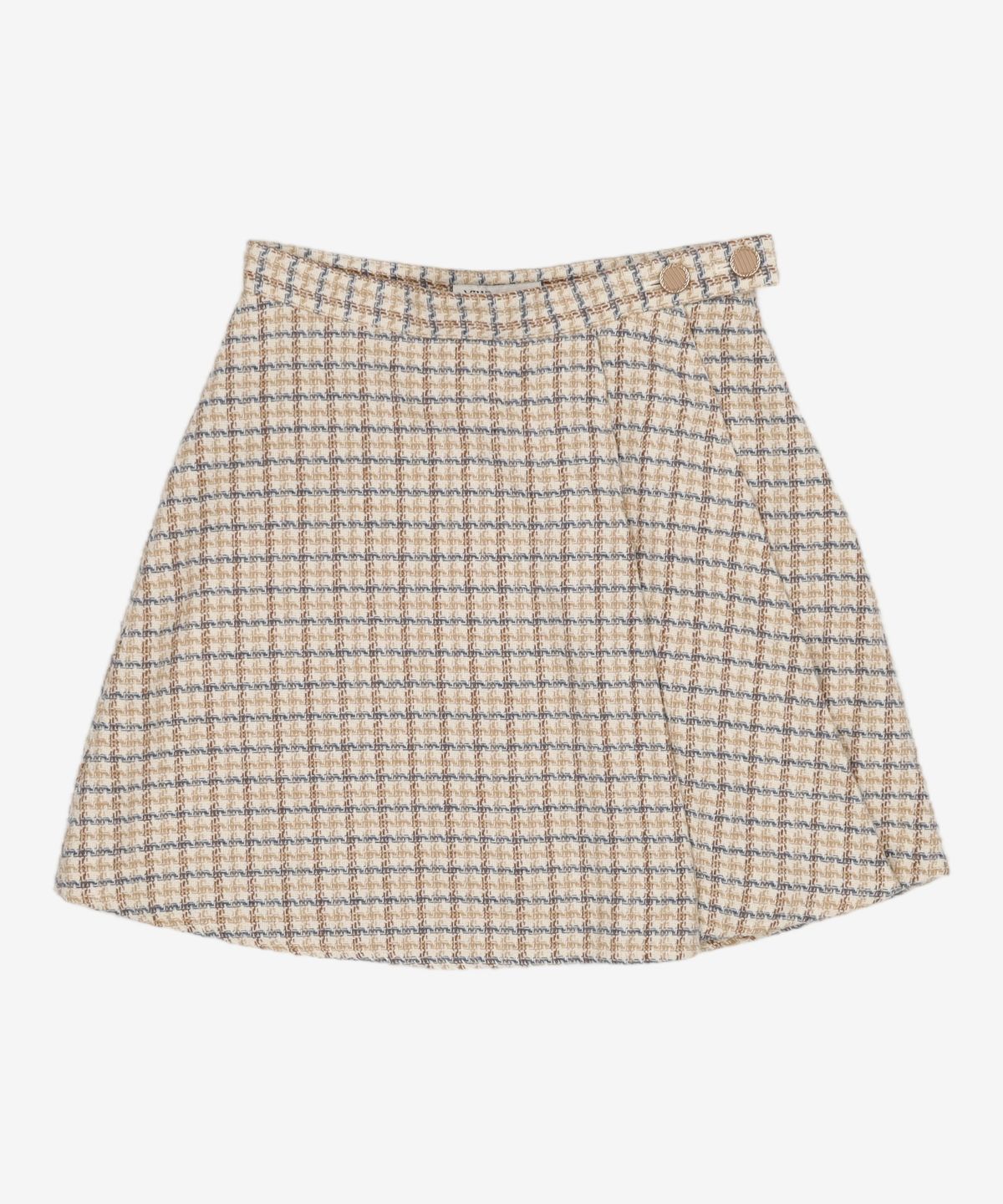 미쏘(MIXXO) 턱 디테일 플레어 스커트 MIWWHC102G 30