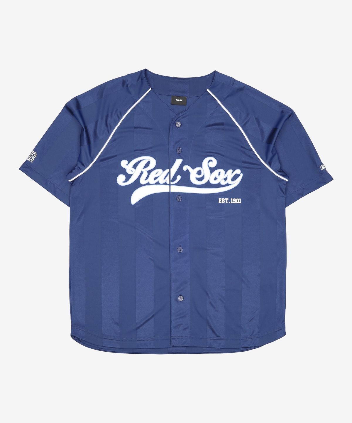 엠엘비(MLB) 바시티 하이글로시 베이스볼 셔츠 BOS (Navy) XL