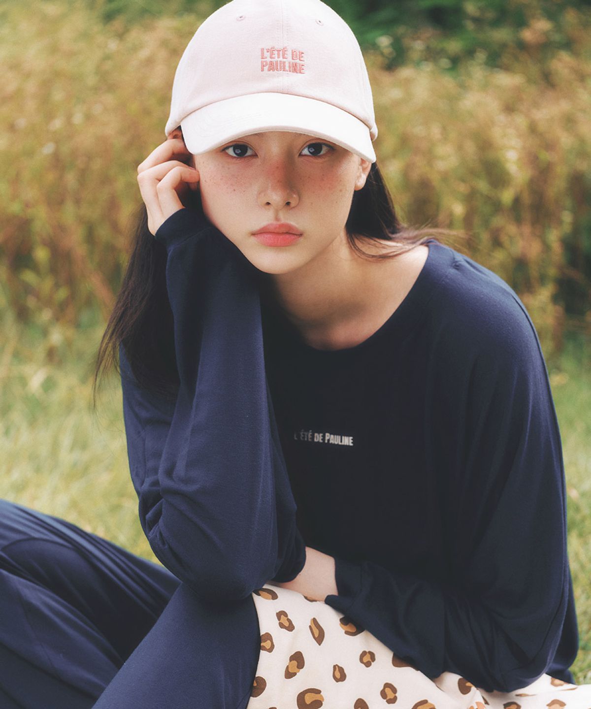 레떼드폴린(LETEDE PAULINE) 422B 폴린 볼캡_핑크 베이지