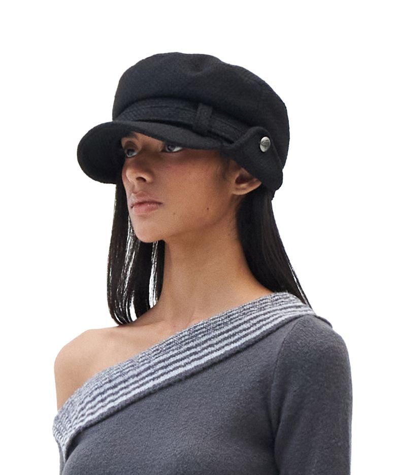 Heritage Newsboy Cap [Black]