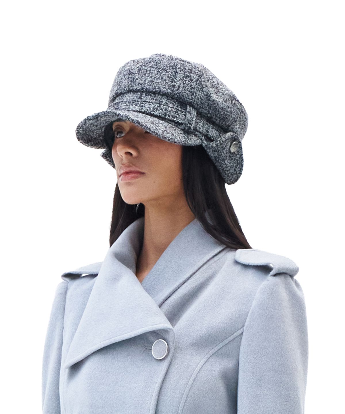 힐다(HILLDA) Heritage Newsboy Cap [Charcoal]