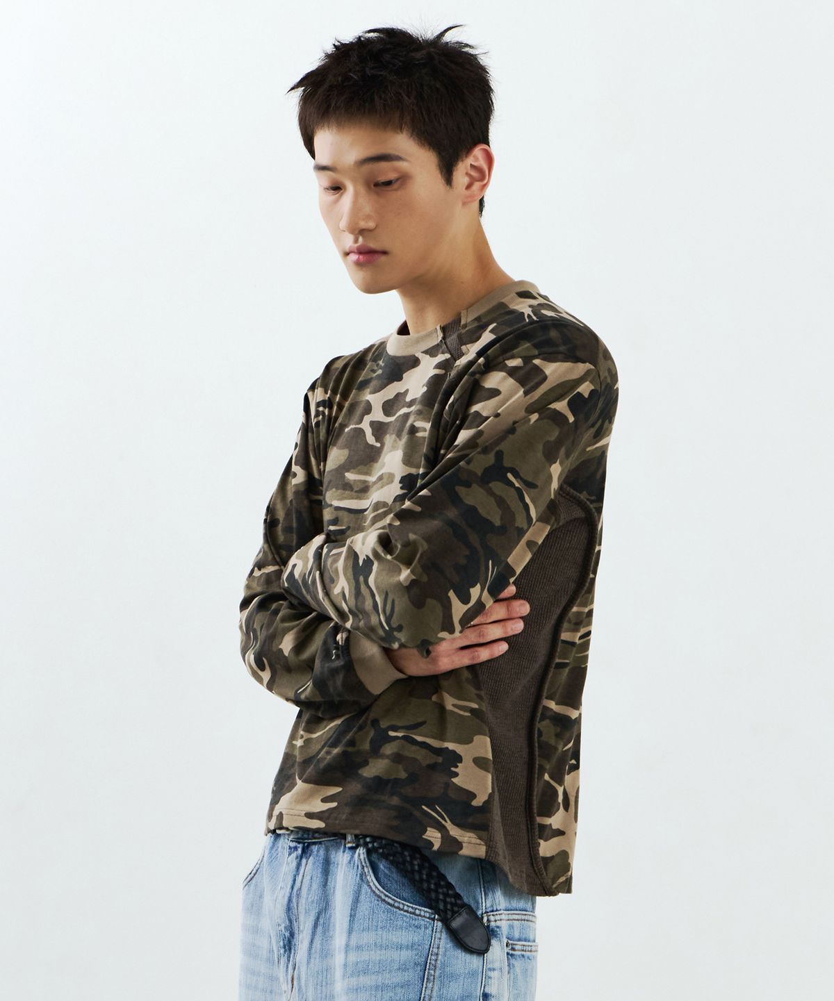 9999아카이브(9999ARCHIVE) Offset Technical Long-sleeve
