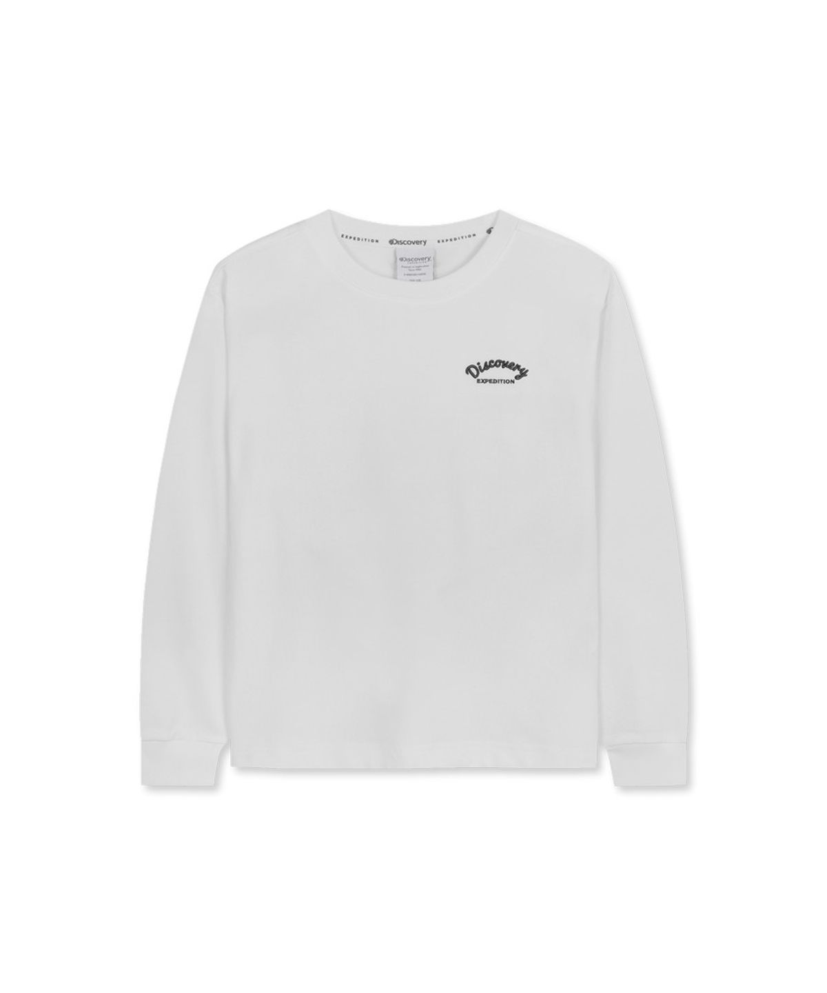 디스커버리 키즈(DISCOVERY KIDS) 키즈 에센셜 긴팔티 (WHITE)