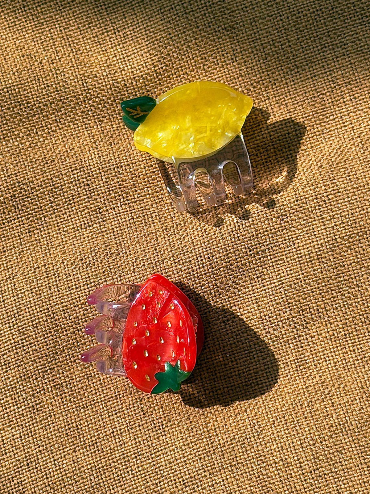 모스크스(MOSXE) 미니 후루츠 헤어 클립 (2타입)