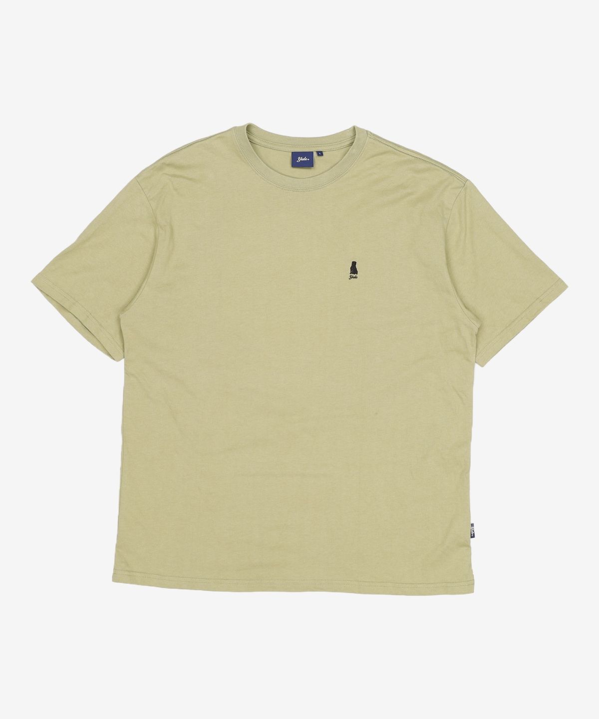 예일(YALE) HERITAGE DAN T-SHIRT VTG KHAKI L