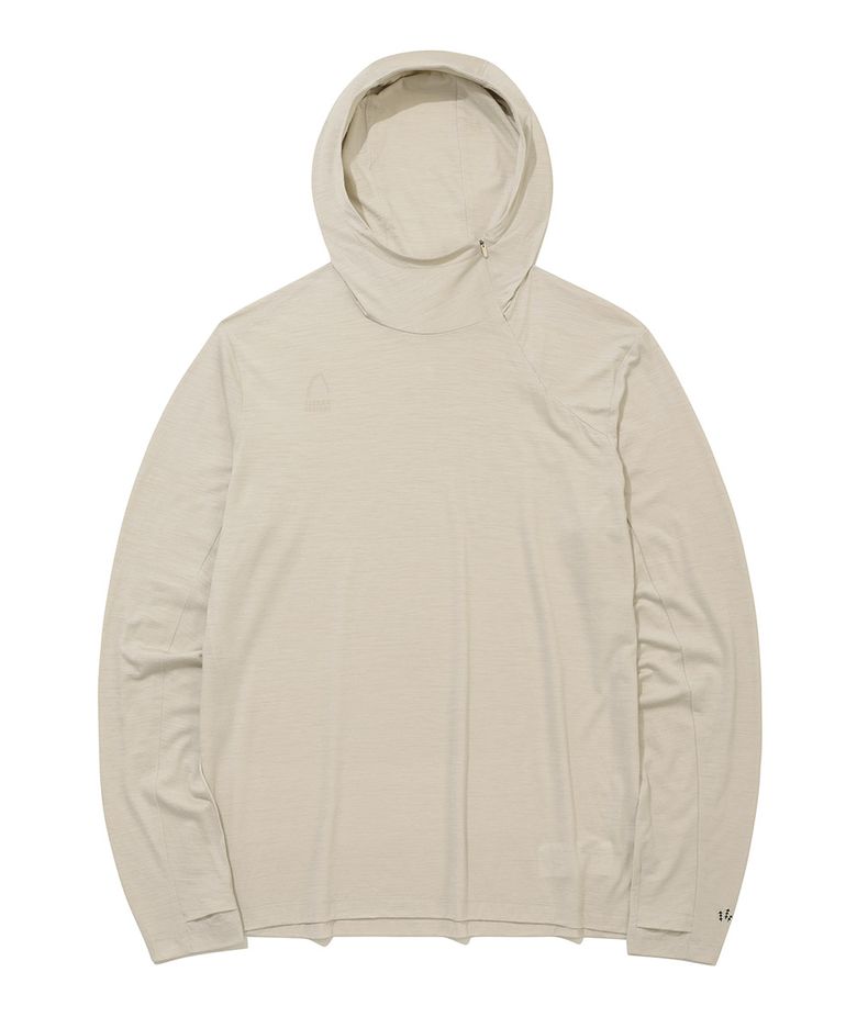 시에라 울 후디 LIGHT BEIGE