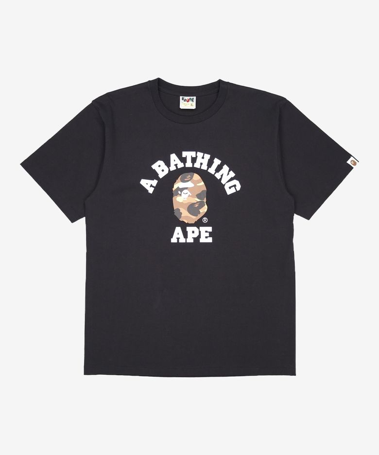퍼스트 카모 콜리지 티셔츠(W) BLACK/YELLOW XL
