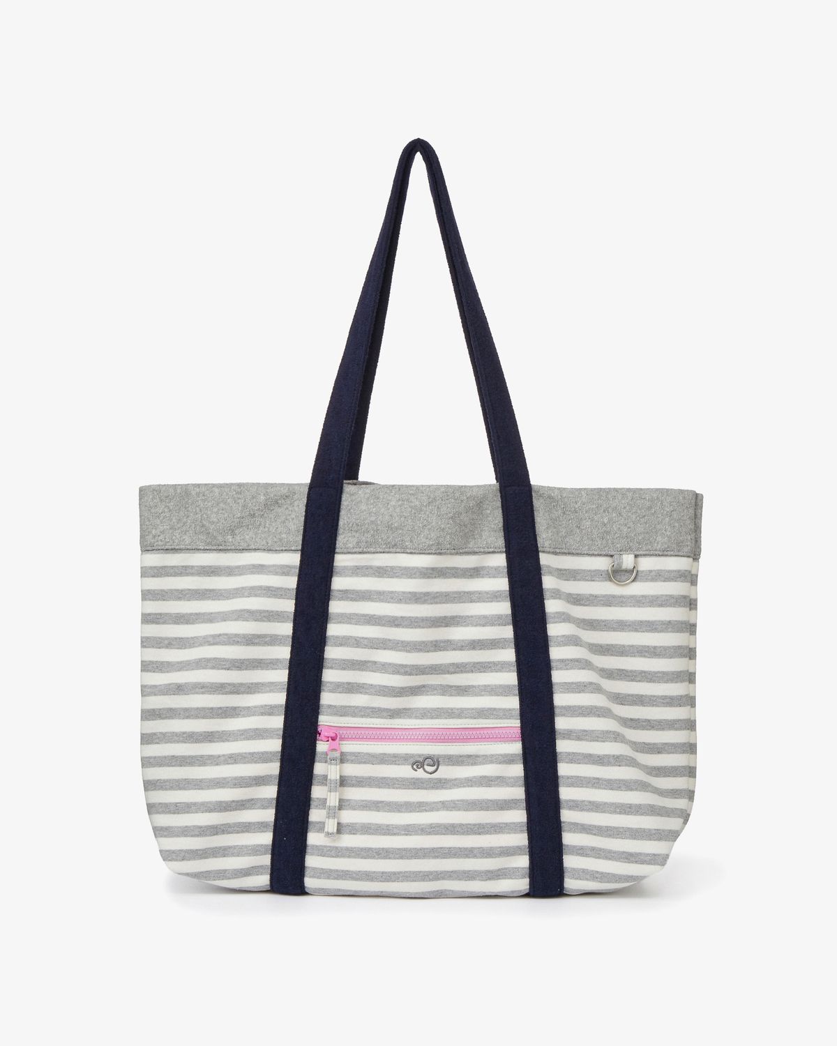 에이이에이이(AEAE) STRIPE BIG TOTE BAG [GREY]