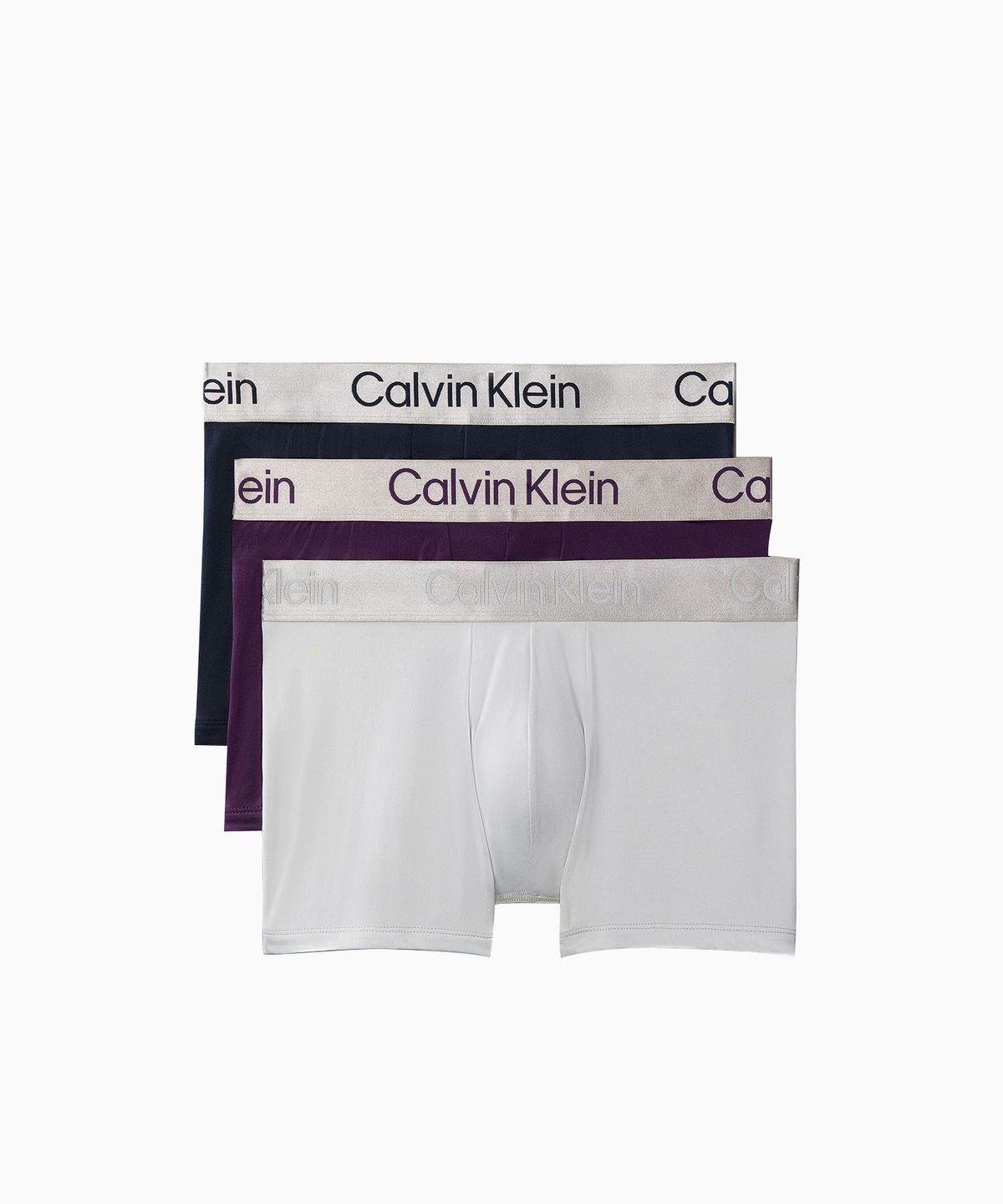 캘빈클라인 언더웨어(CALVIN KLEIN UNDERWEAR) 남성 브러시드 마이크로파이버 스트레치 트렁크 3PK_NB42695IF
