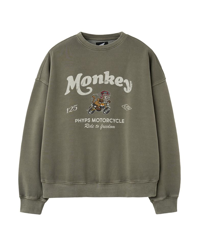 Pigment Monkey 125 Sweatshirt Olive