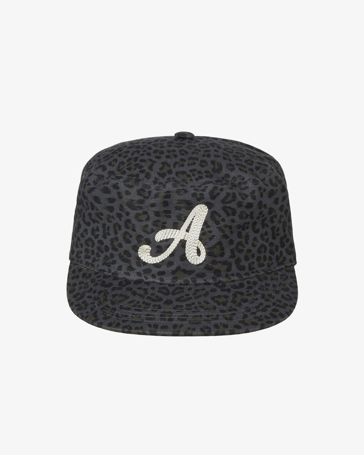 에이이에이이(AEAE) A SYMBOL PILLBOX CAP [LEOPARD]