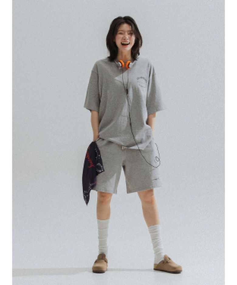 Bermuda Jersey Shorts_MELANGE