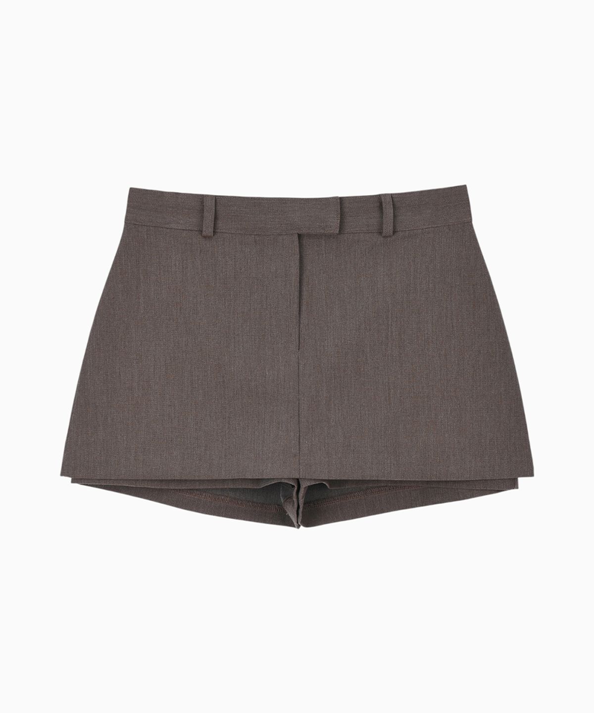 프로젝트 웨이브(PROJECT WAVE) Kenny Wool Skirt (Brown)