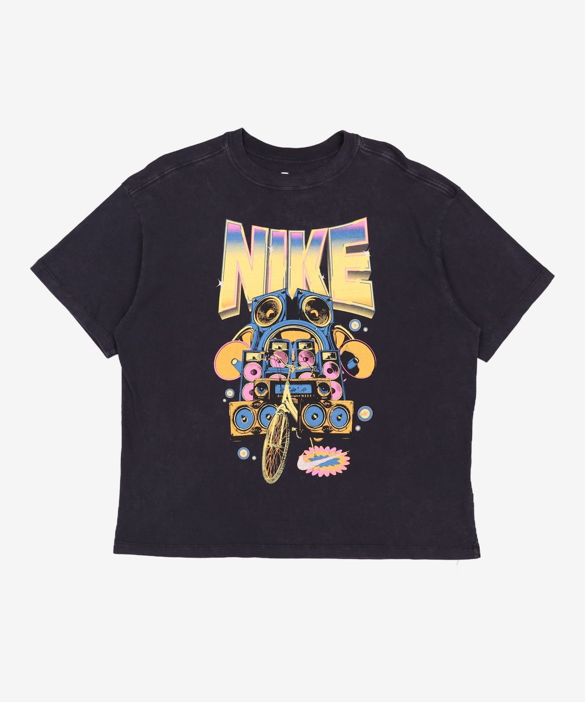 나이키(NIKE) 스포츠웨어 오버사이즈 반소매 티셔츠 W - 블랙 / HF9692-010 95