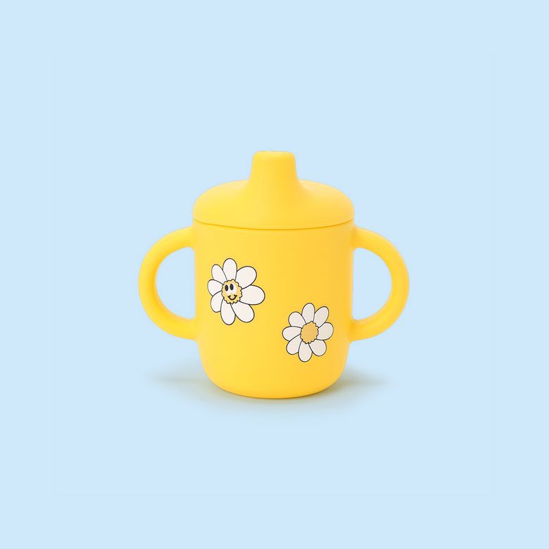 스파우트 물컵 데이지 옐로우