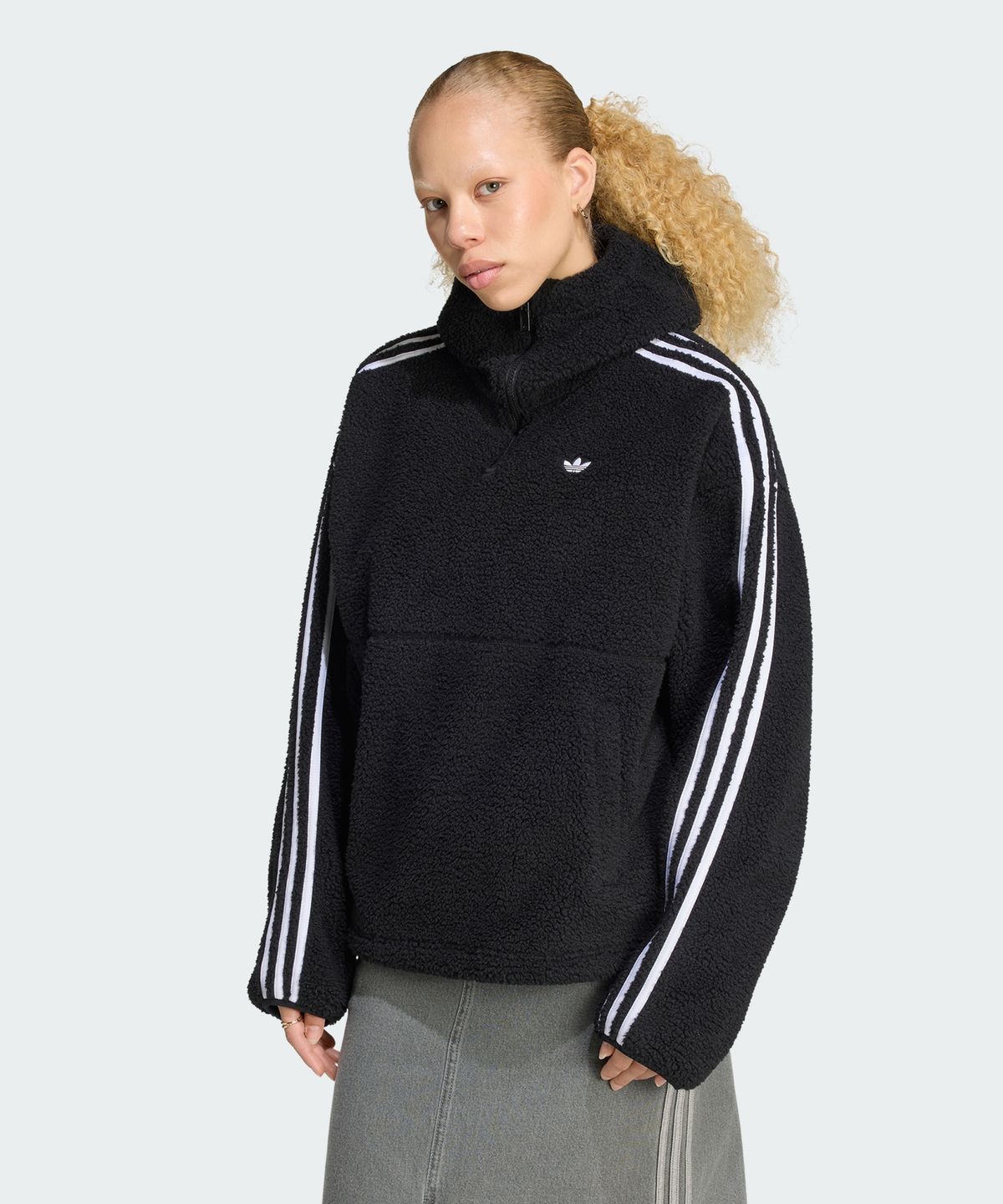 아디다스(ADIDAS) 플리스 후디 자켓 LD8926