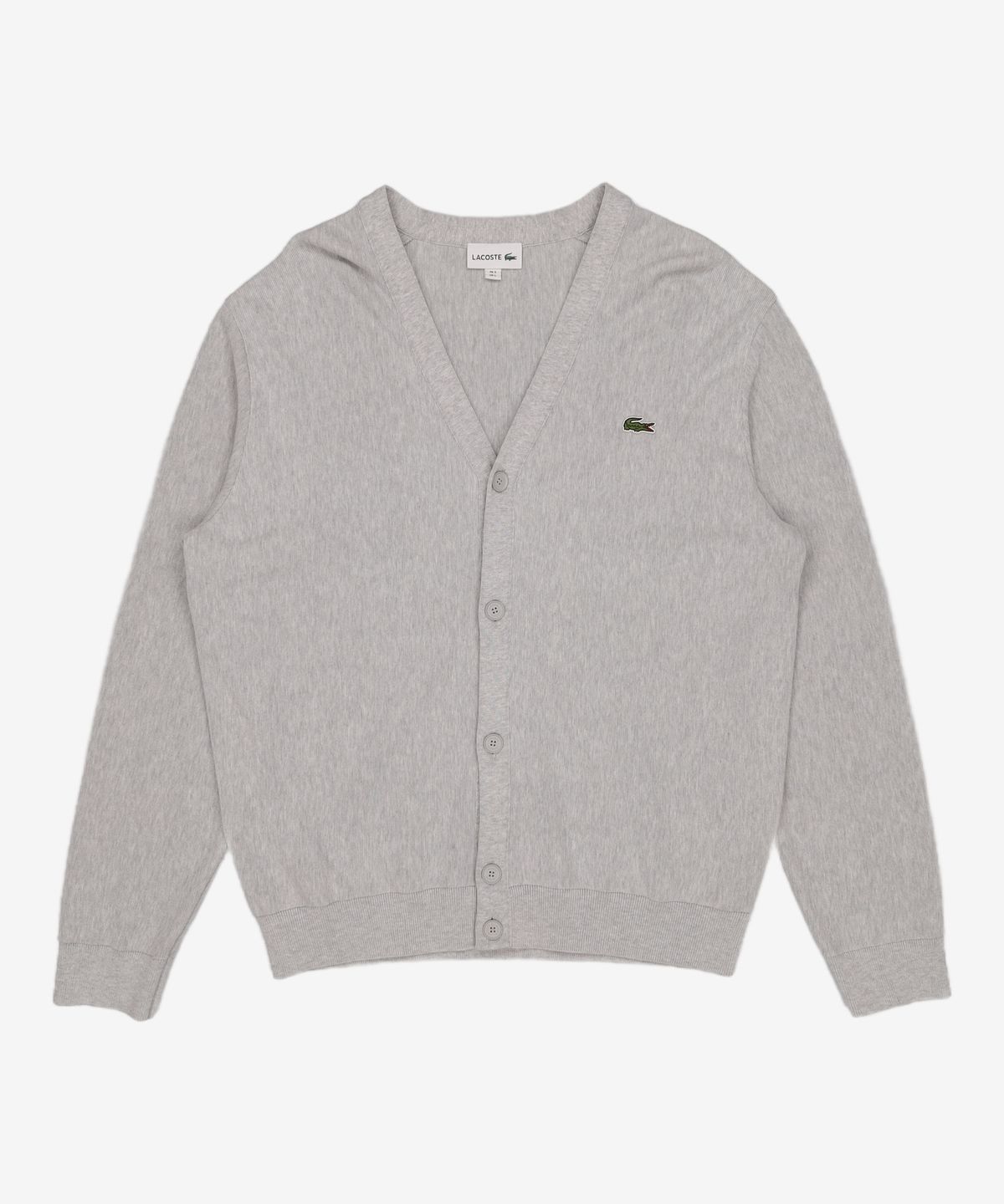 라코스테(LACOSTE) 남성 링스링스 베이직 브이넥 가디건 [네이비] 5
