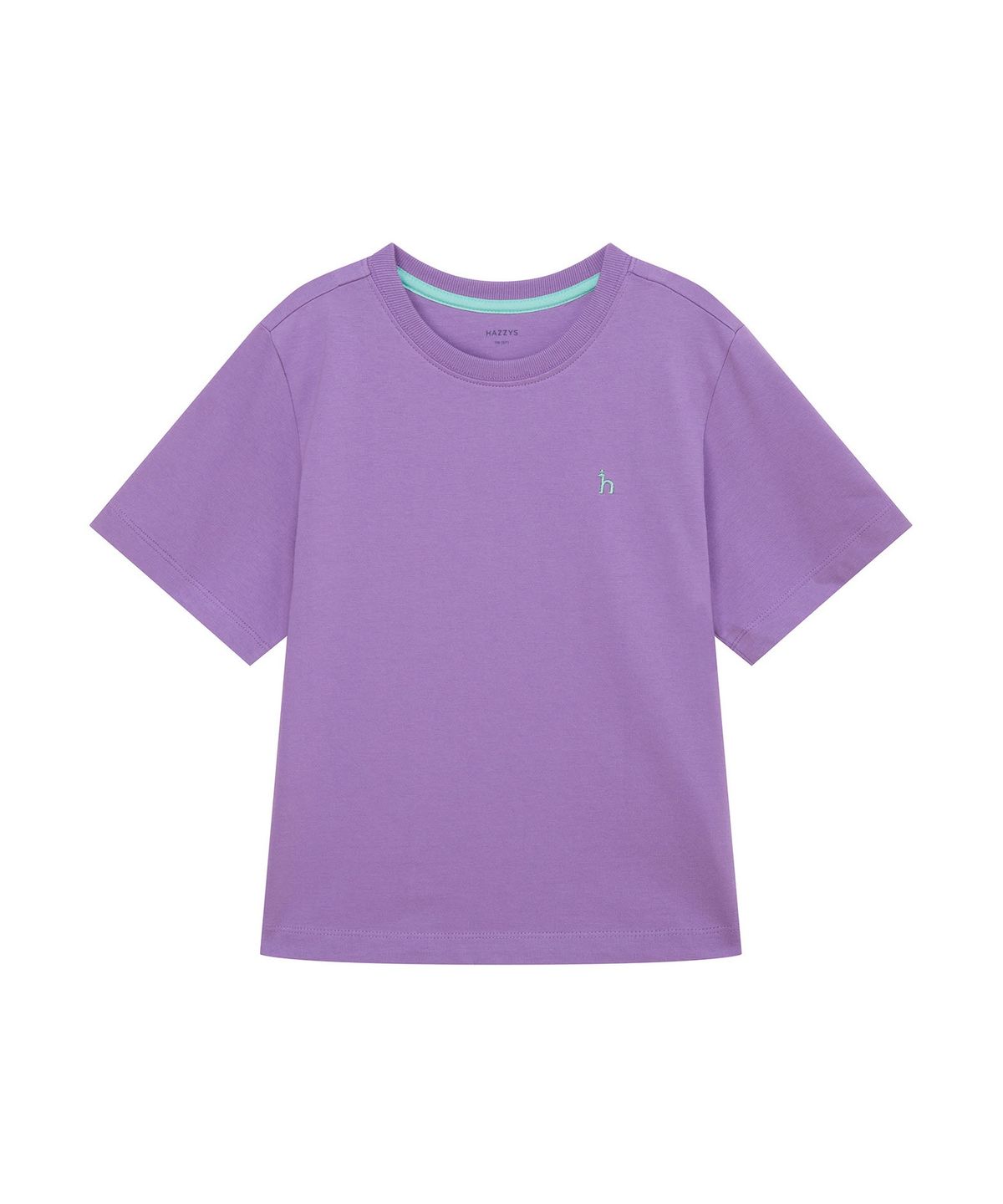 헤지스 키즈(HAZZYS KIDS) 핫써머 반팔 티셔츠 퍼플 HBTS6FK50V2