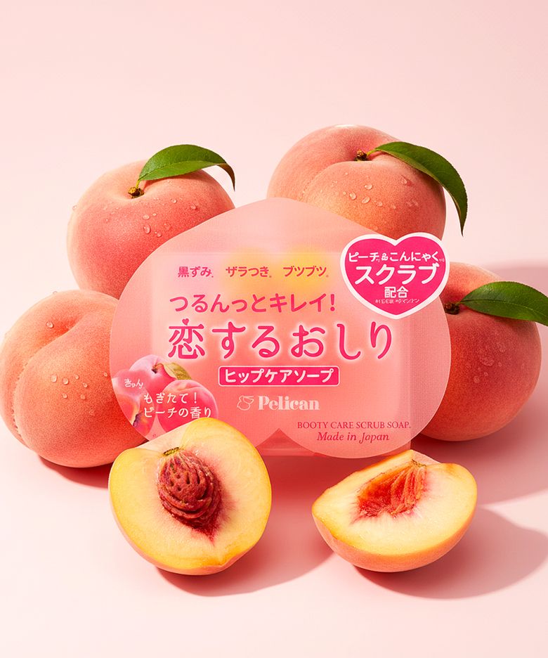 펠리칸솝 사랑에 빠진 엉덩이비누 80g