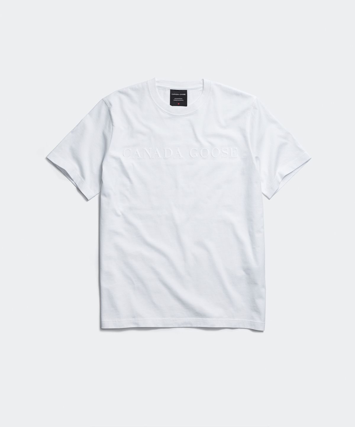 캐나다구스(CANADAGOOSE) 남성 밴티지 티셔츠(White)_Q265AMTN02WHN