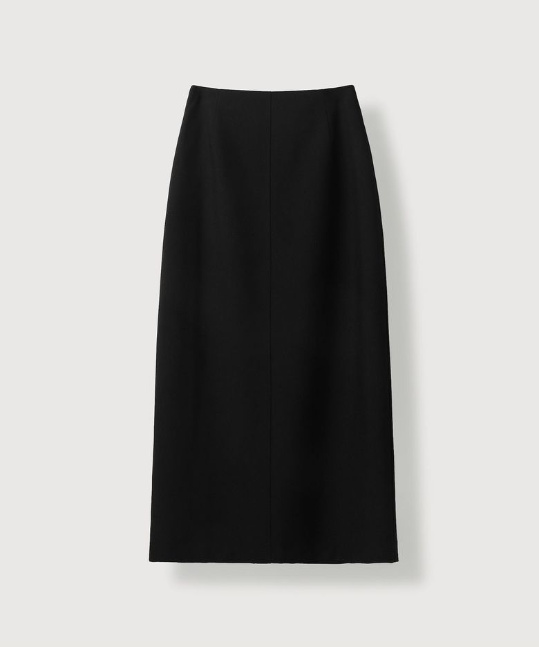 (woman) 트임 롱 스커트_Black