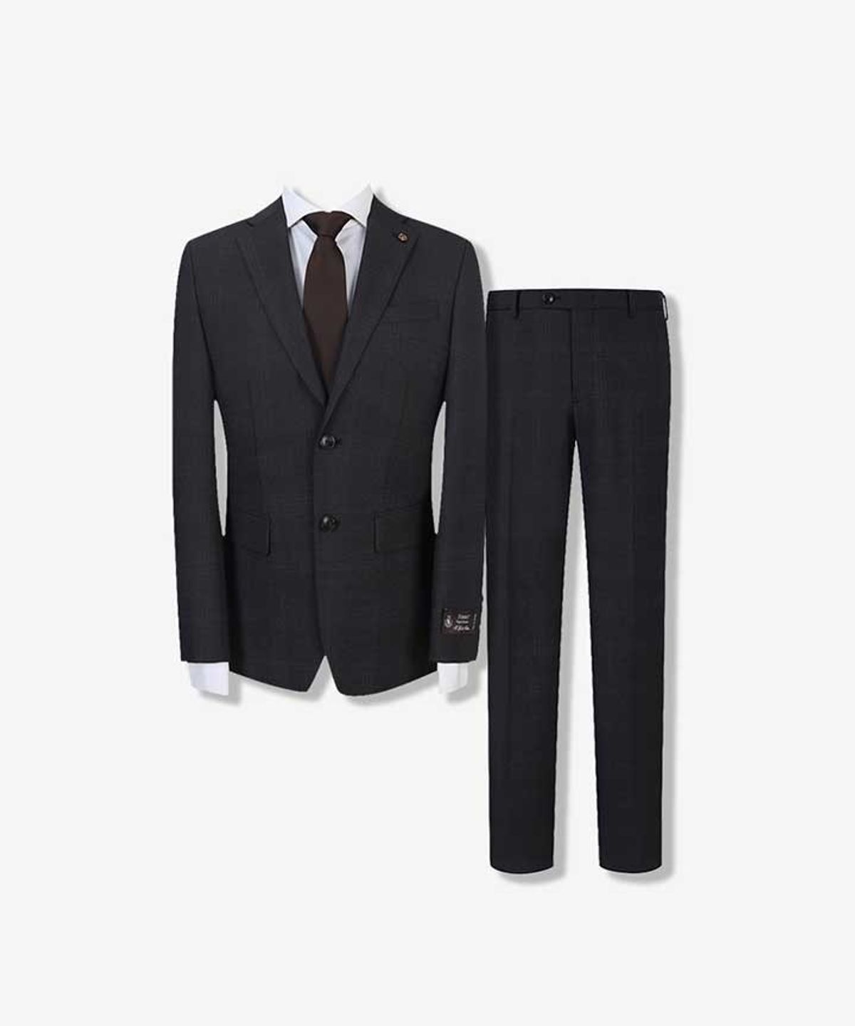 지이크(SIEG) W100 체크 SUPER COMPORT 수트 정장 세트 (PJJAH2004_PJPAH2204)