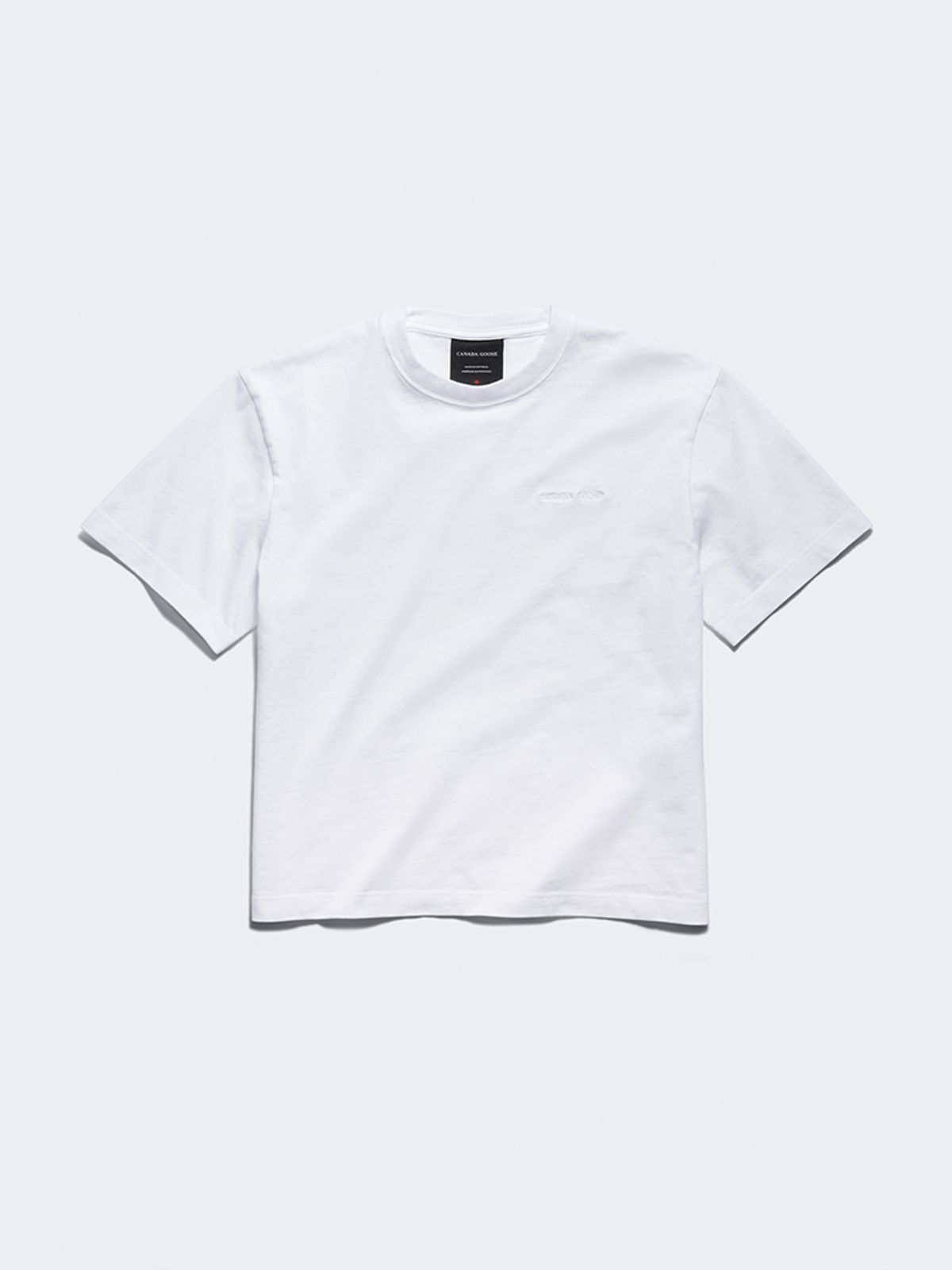 캐나다구스(CANADAGOOSE) 여성 롬 티셔츠(White)_Q265AWTC01WHB