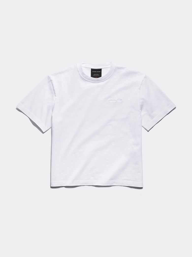 여성 롬 티셔츠(White)_Q265AWTC01WHB