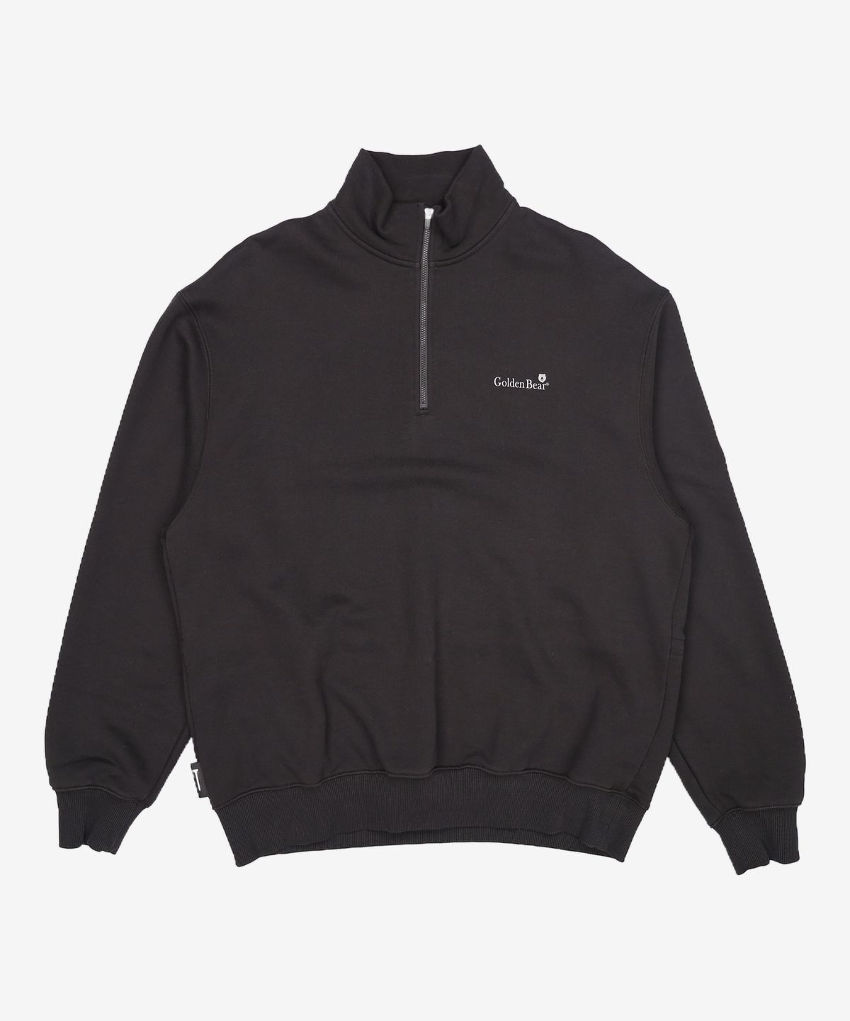 골든베어(GOLDEN BEAR) Half Zip-up Signature Sweatshirt_L4TAW21021BKX S