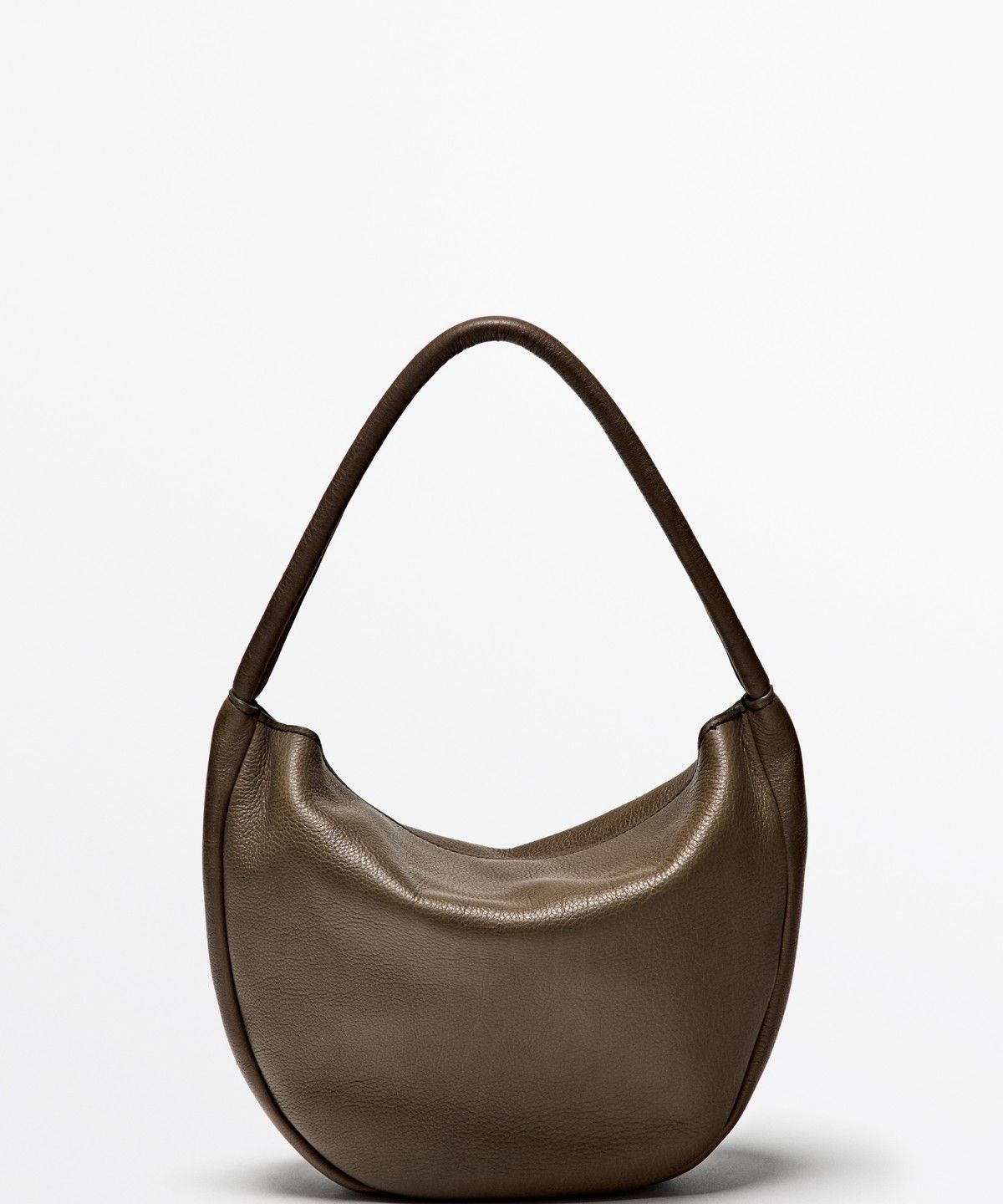 마시모두띠(MASSIMO DUTTI) 나파 가죽 슬라우치 미니 백