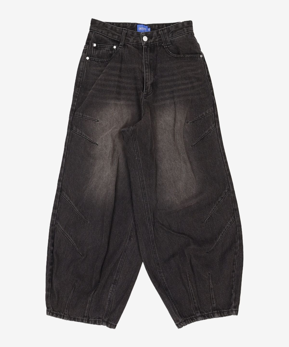 데케트(DECET) [크링클워싱]Balloon Wide Jeans DCPT055CRBlack 24