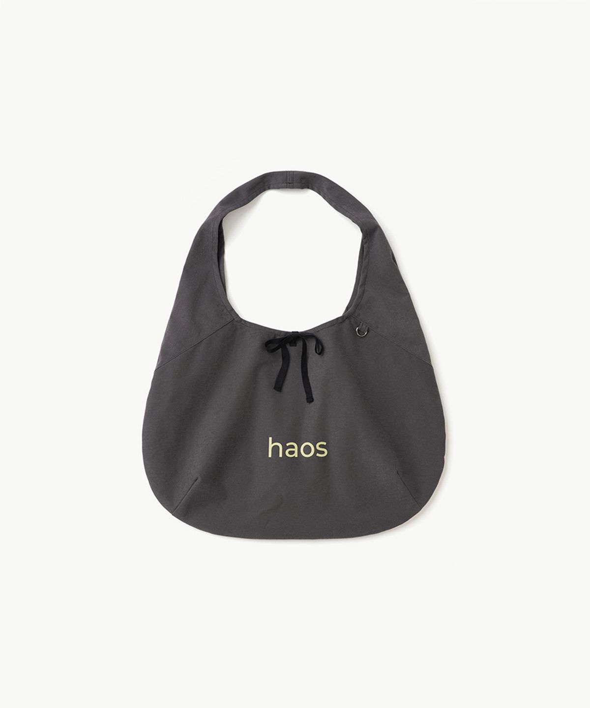 하오스(HAOS) COTTON ECO BAG (CHARCOAL)