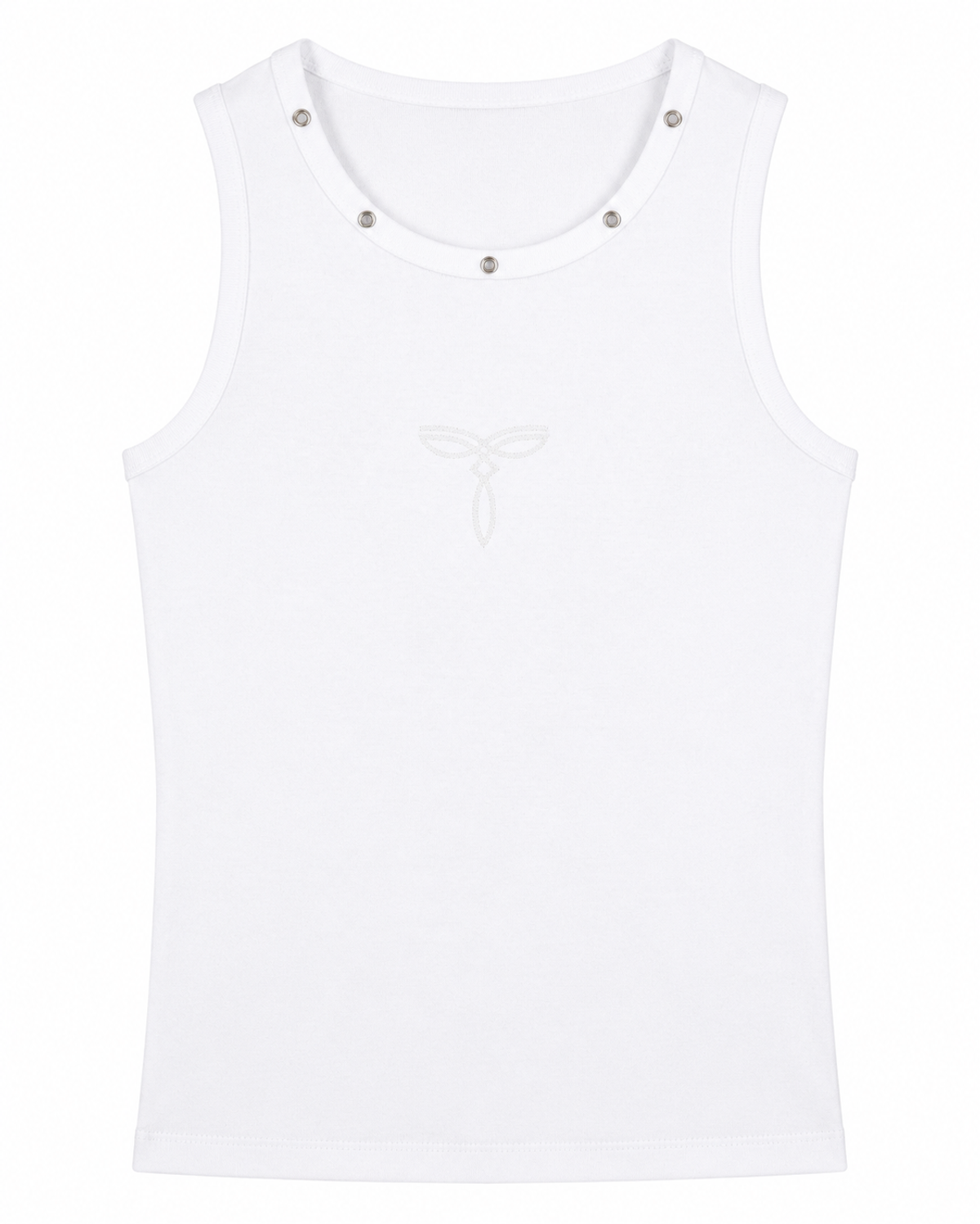 레킴(LEKIM) 아일렛 탱크탑 (화이트)