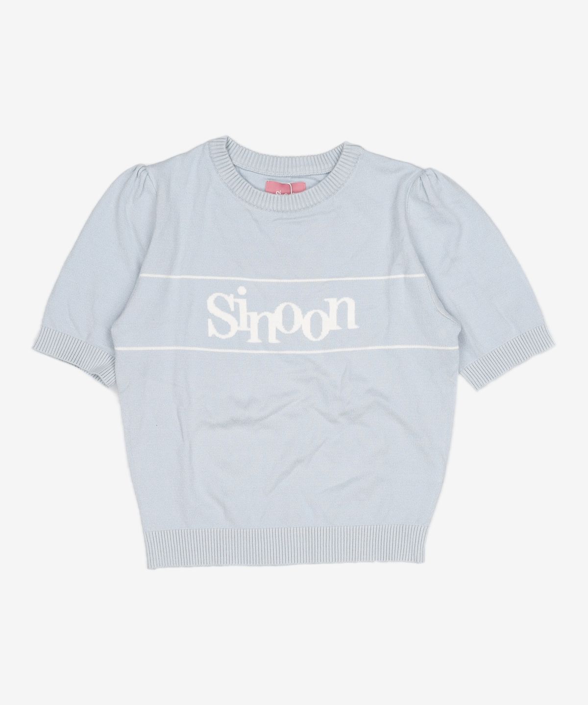시눈(SINOON) Sinoon Logo Half Knit (Sky Blue) FREE